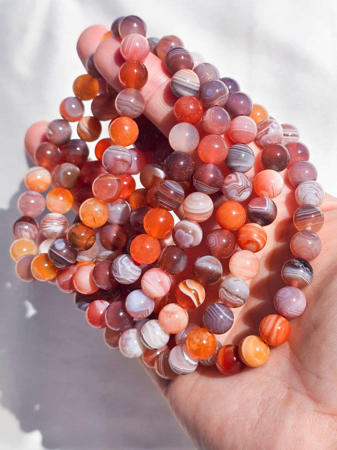 Pink Botswana Agate