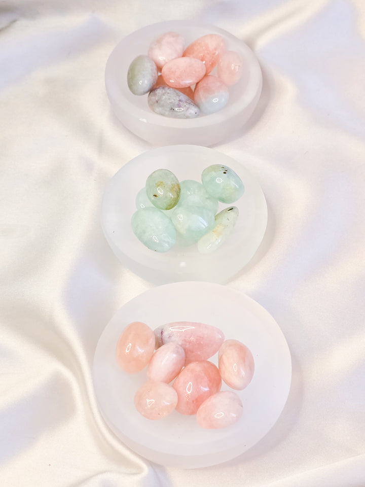 Satin Spar Selenite Bowls
