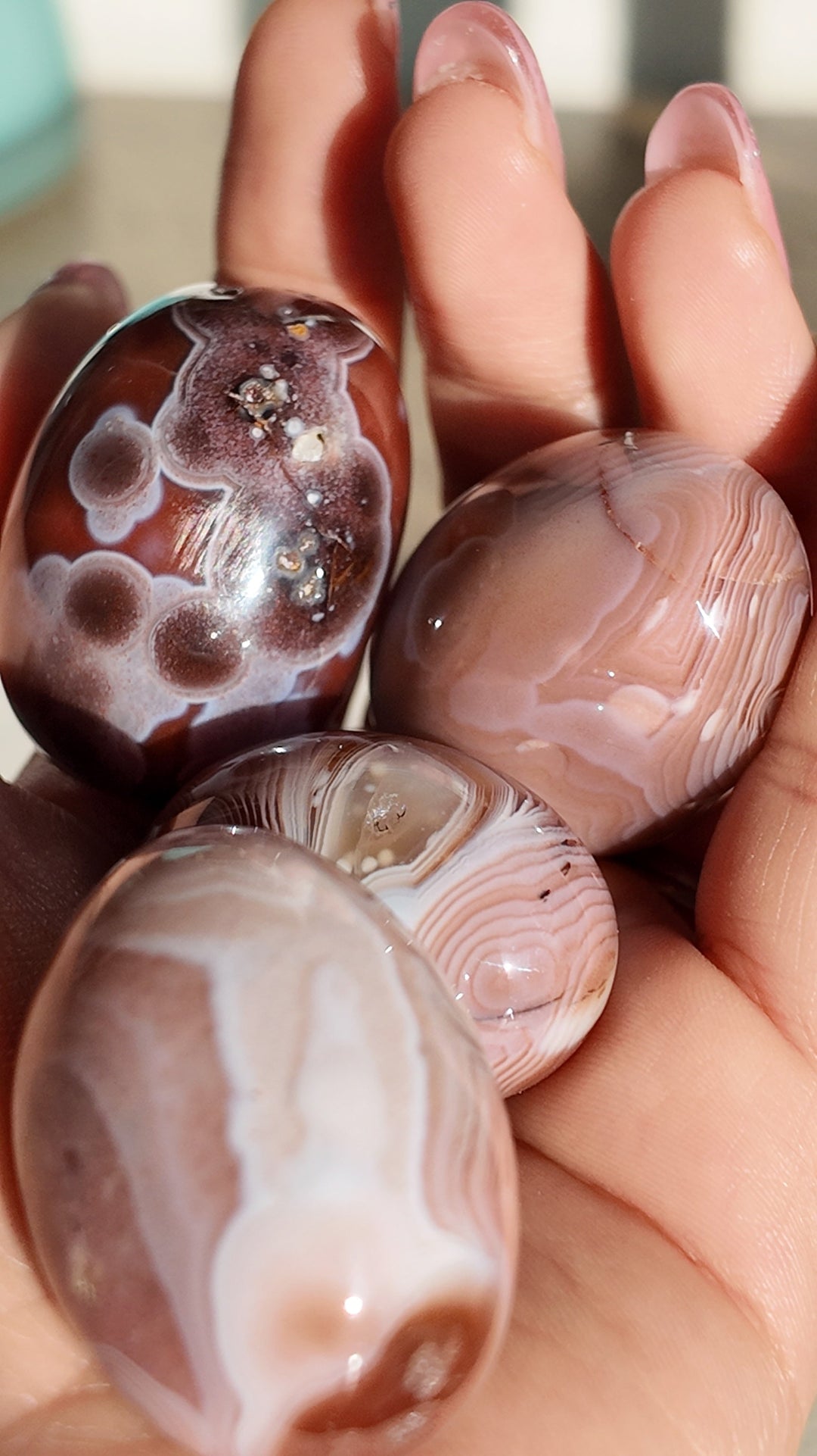 Botswana Agate Tumbles
