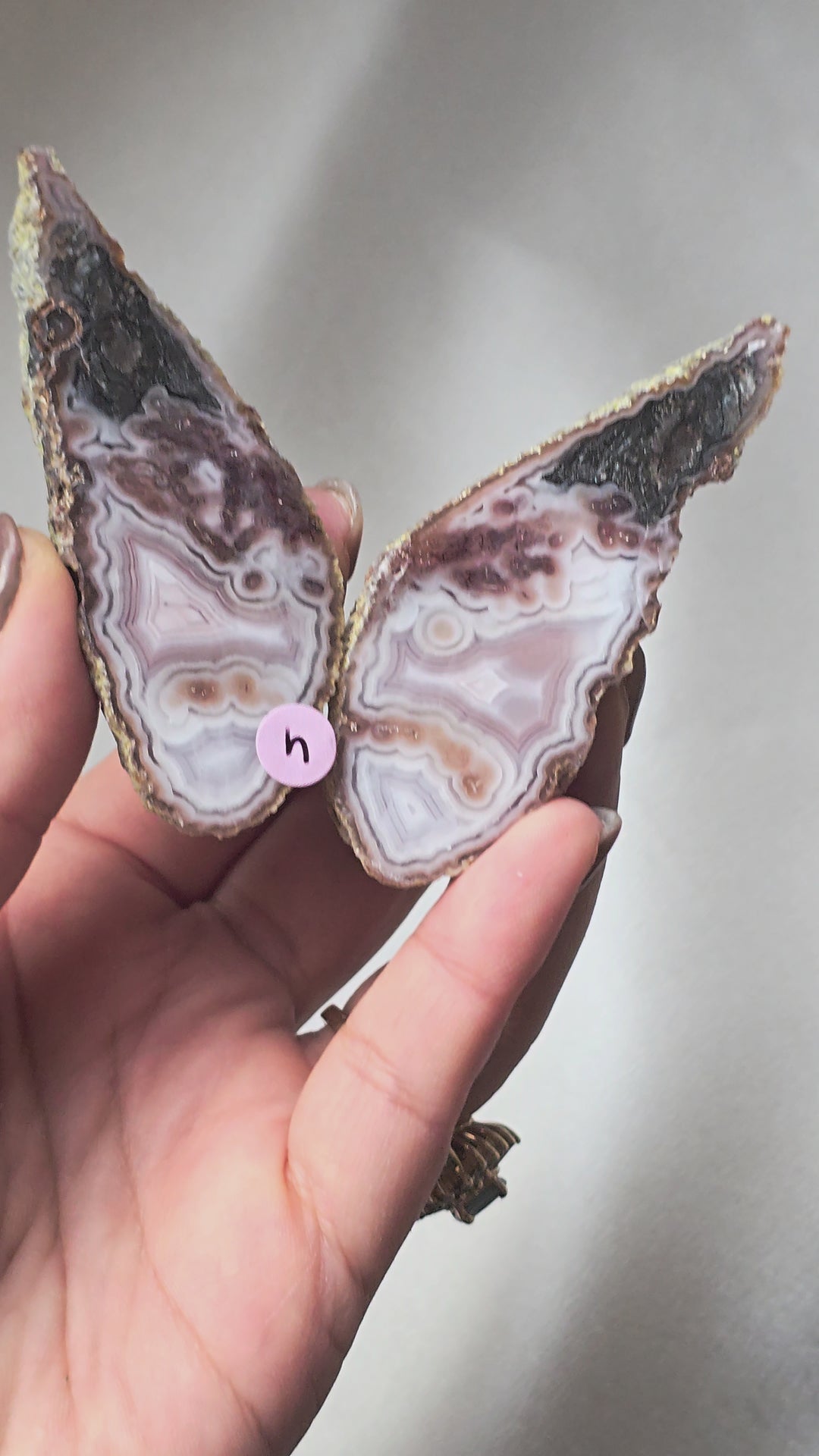 Green Lee Agate 🧚‍♀️ "Feyre" h