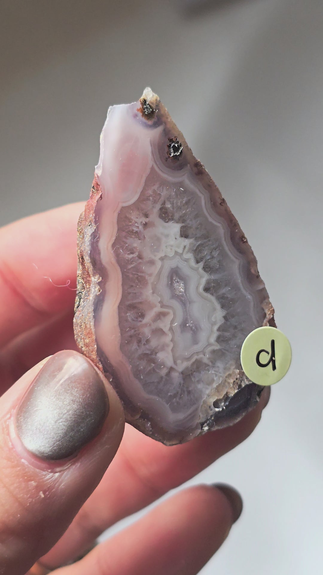 Green Lee Agate 🧚‍♀️ "Willow" d