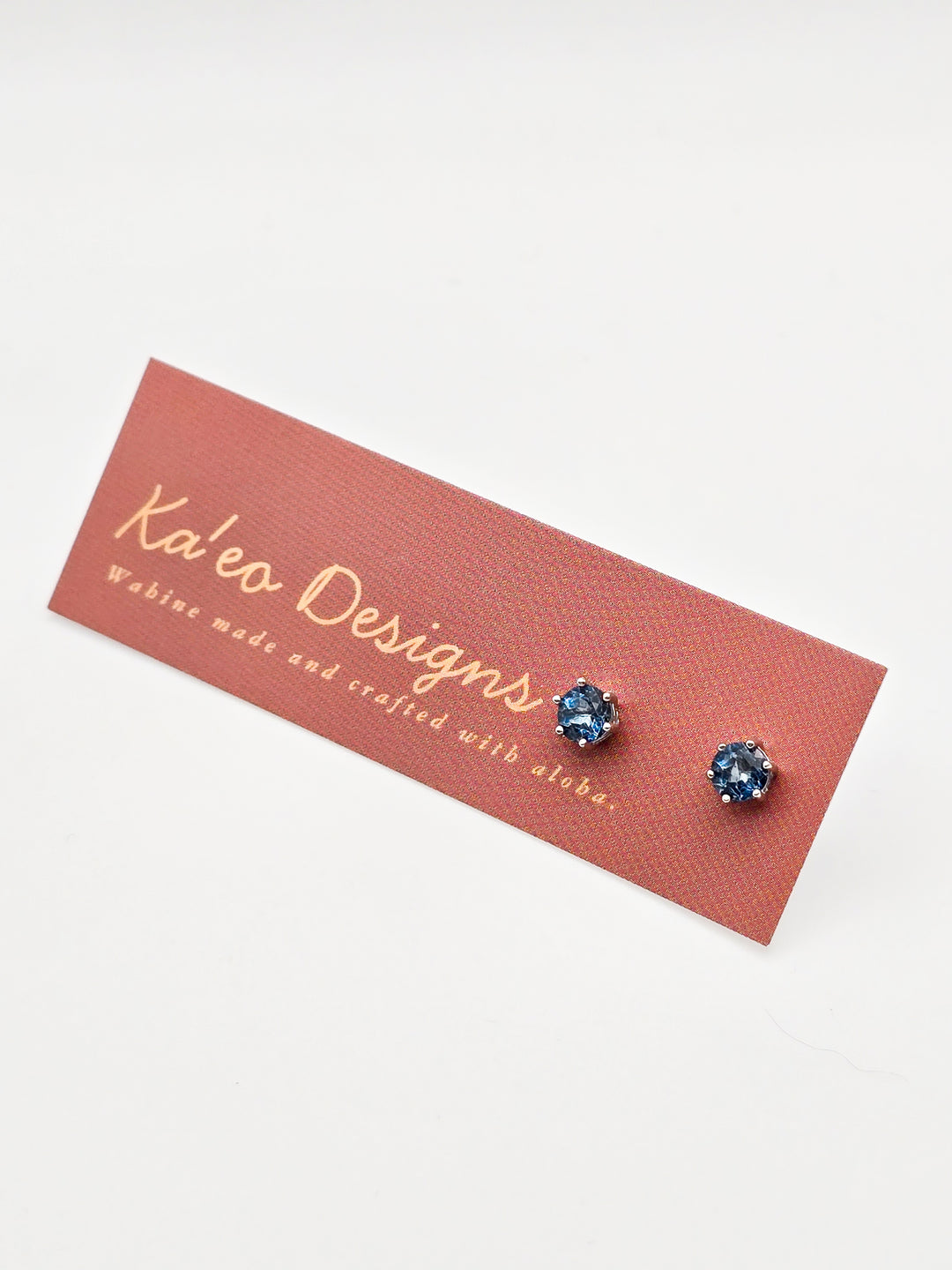 London Blue Topaz 925 Studs