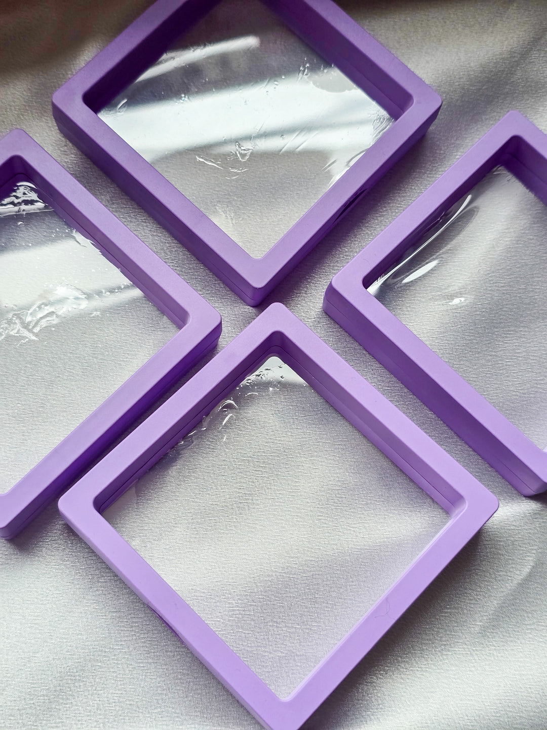 Lavender Floating Display Shadow Box