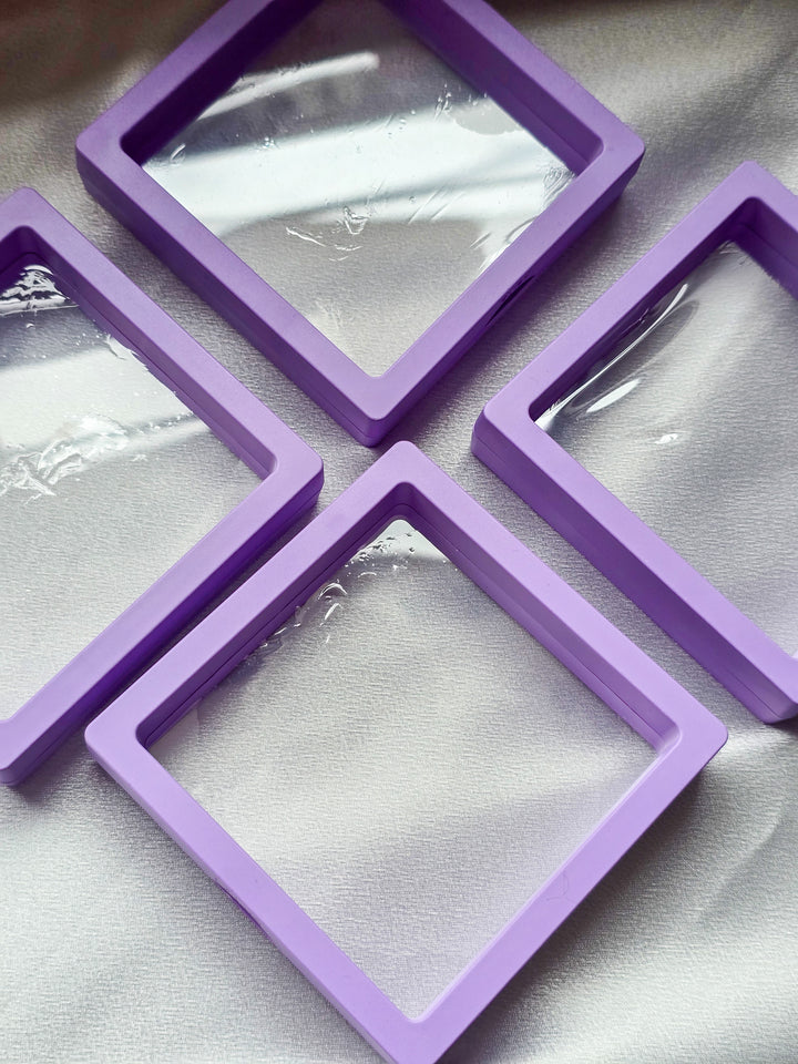 Lavender Floating Display Shadow Box