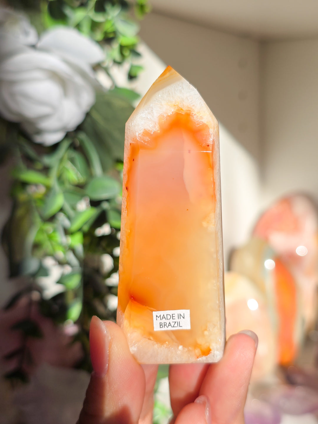 Brazillian Carnelian Towers