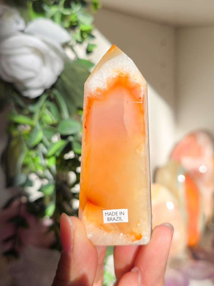 Brazillian Carnelian Towers