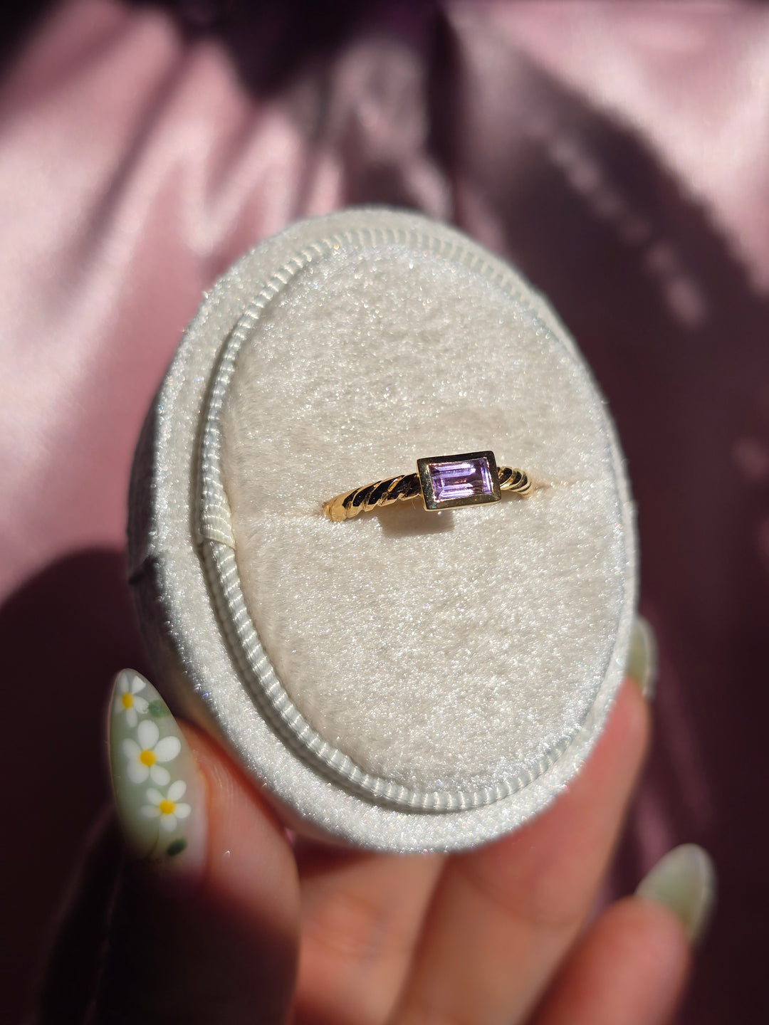 Braided Vermeil Court Ring