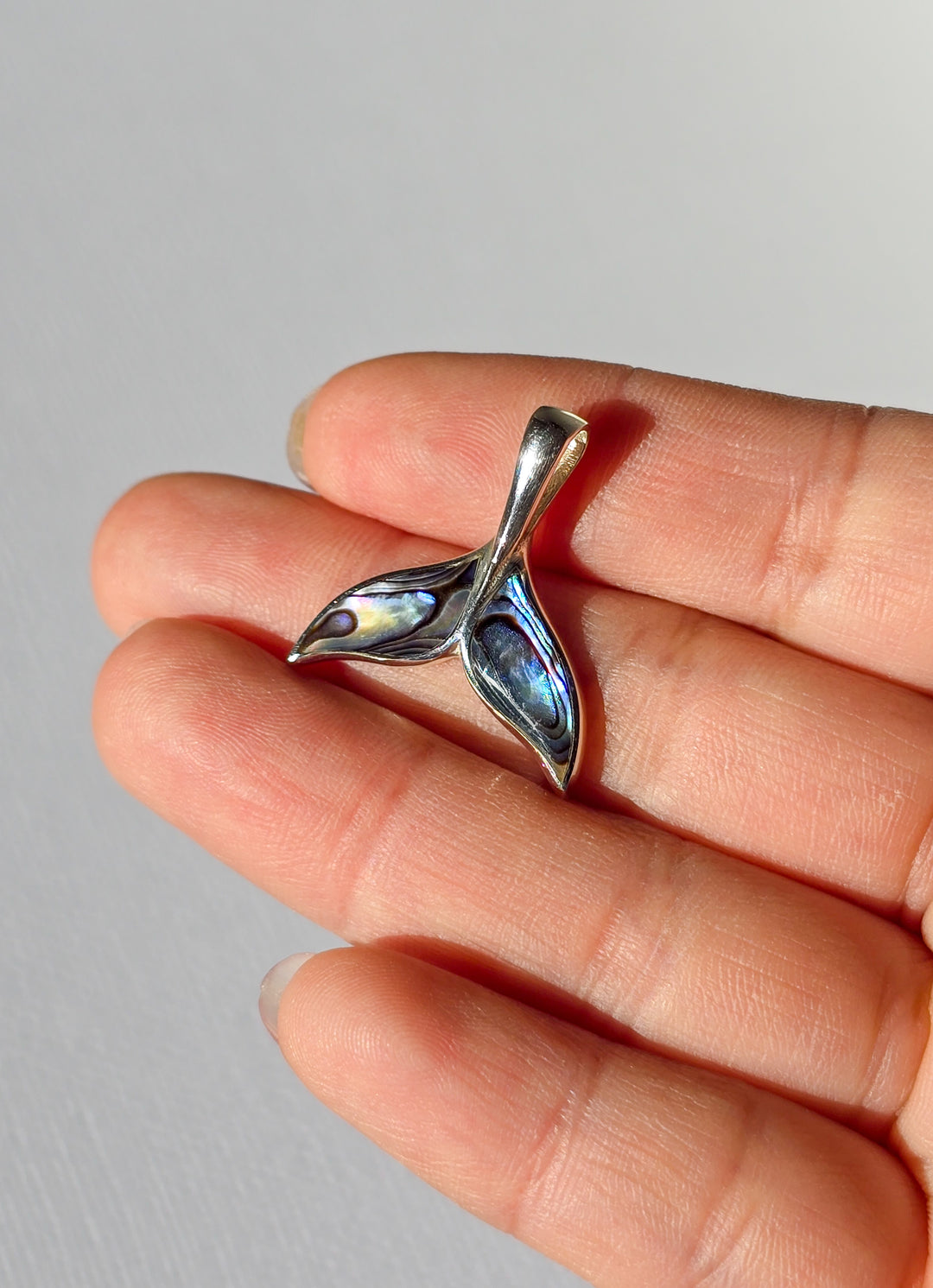 Abalone 925 Mermaid Tail Pendant
