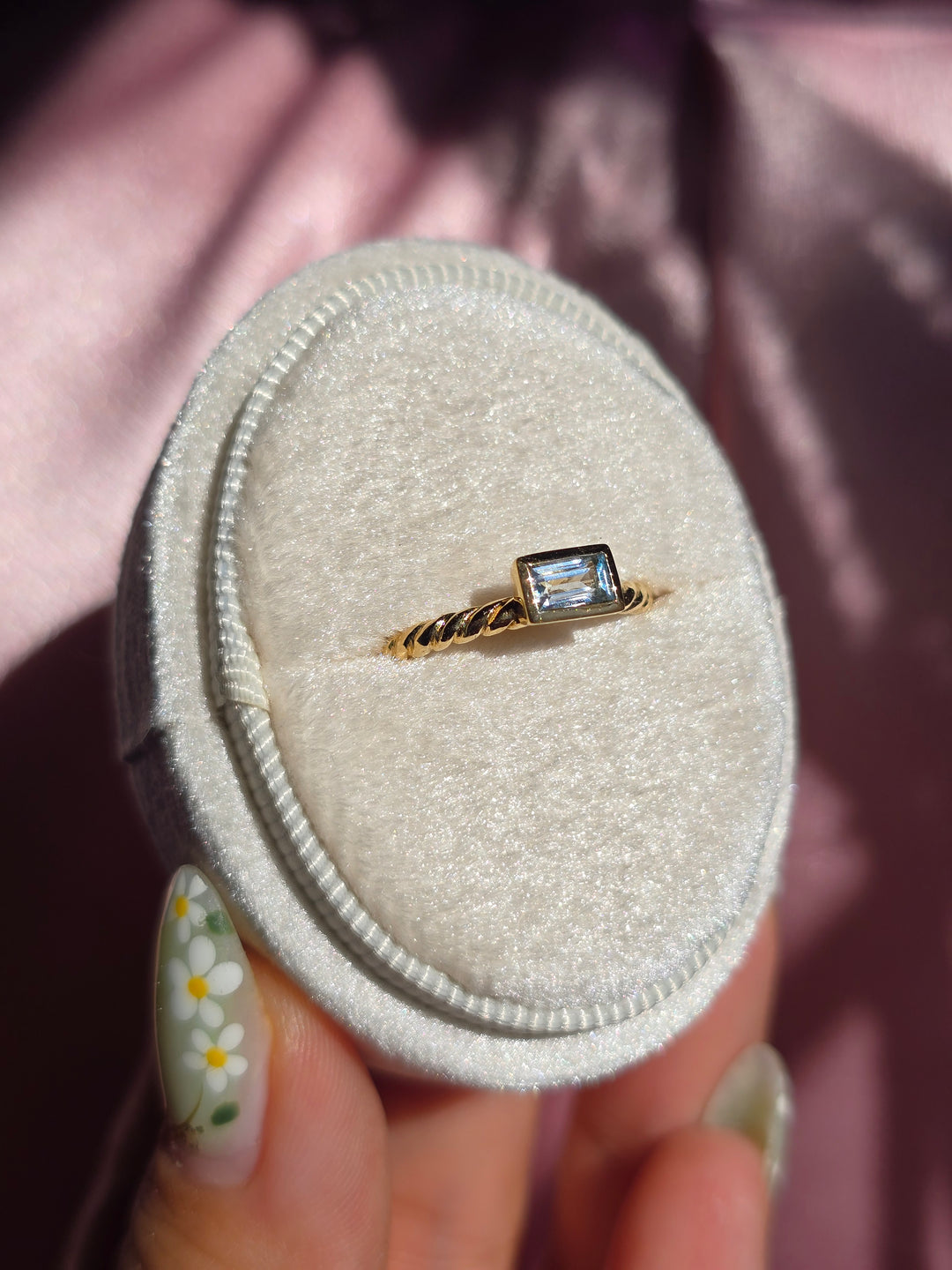 Braided Vermeil Court Ring