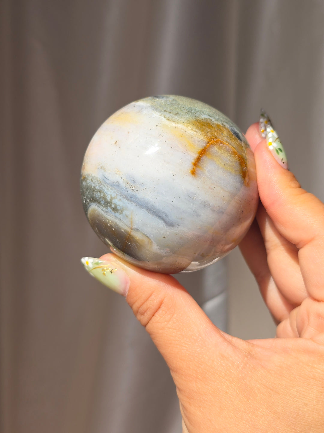 Sea Jasper 🍂 Sphere k4