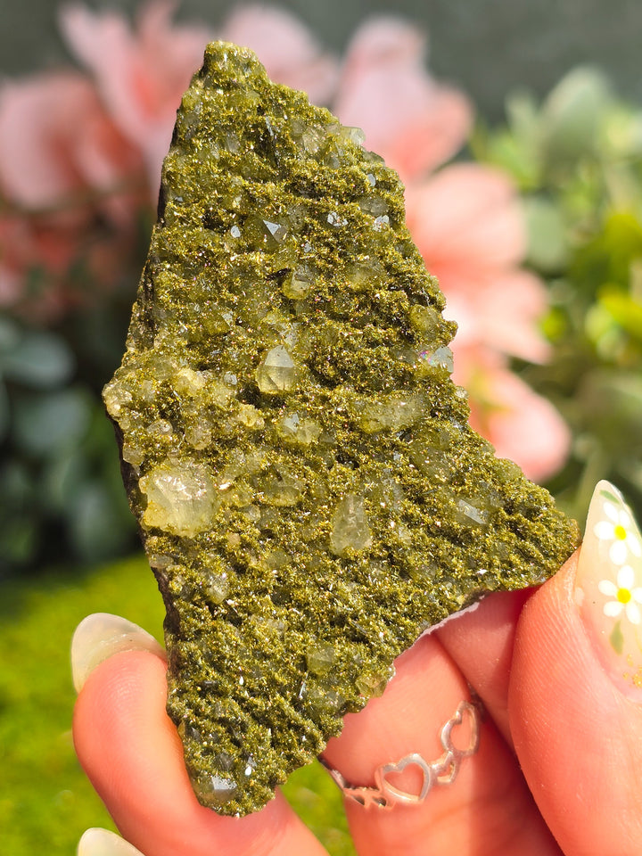 Fairy Forest Epidote with Quartz