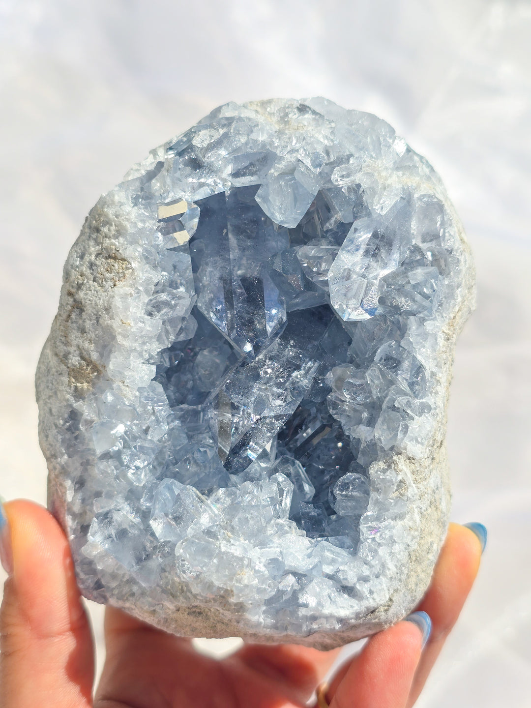Natural Form Celestite C