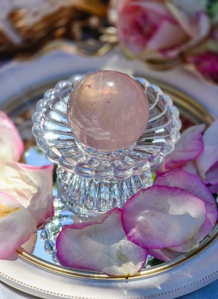 Rose Quartz Sphere C