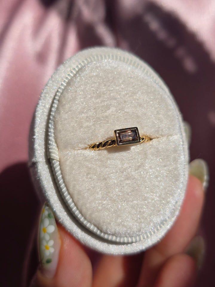 Braided Vermeil Court Ring