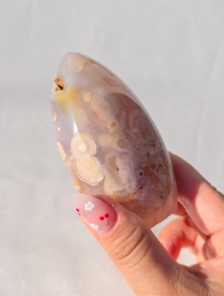 Flower Agate Freeform