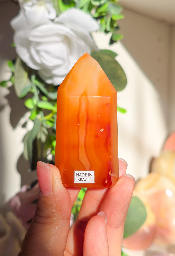 Brazillian Carnelian Towers