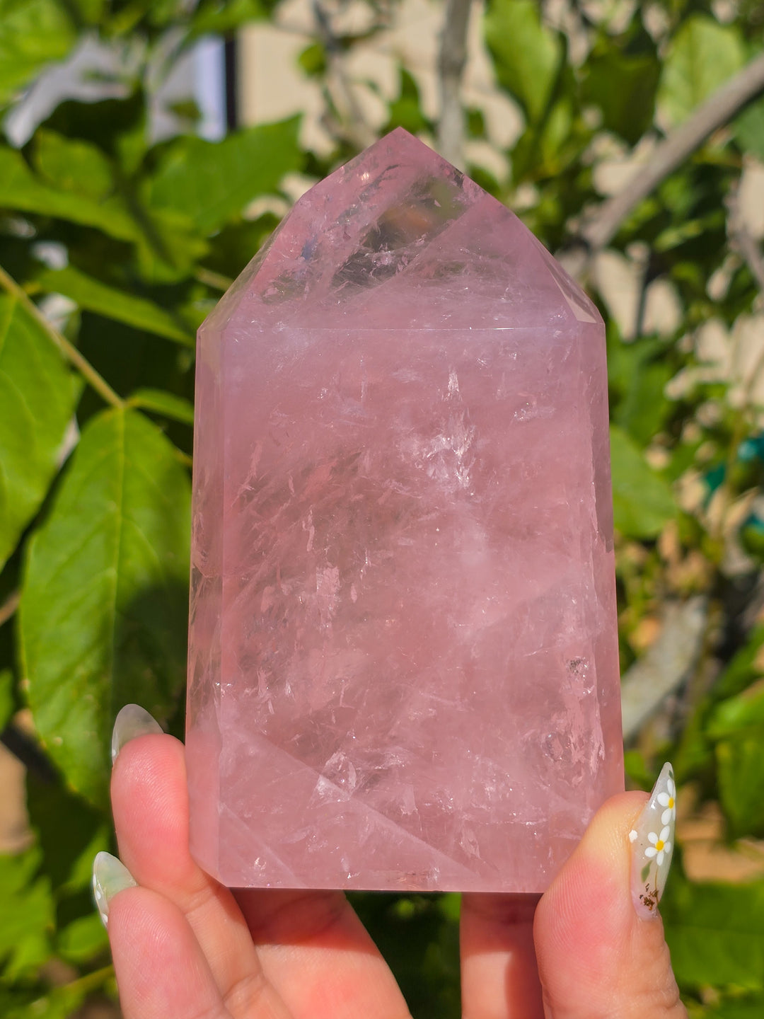 HQ Brazillian Rose Quartz Tower T3