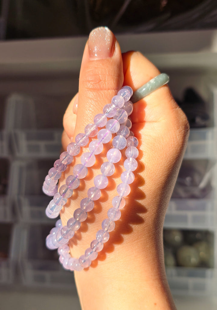 Lavender Moon Quartz  Bracelet