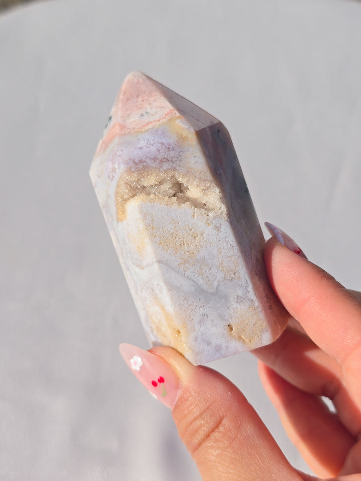 Pink Amethyst Tower L