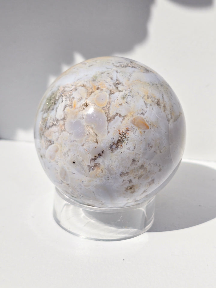 Sea Jasper Sphere | wh