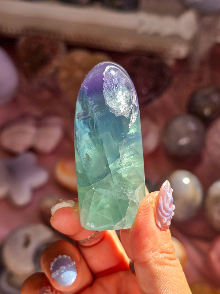 Small Rainbow Fluorite Freeform 03