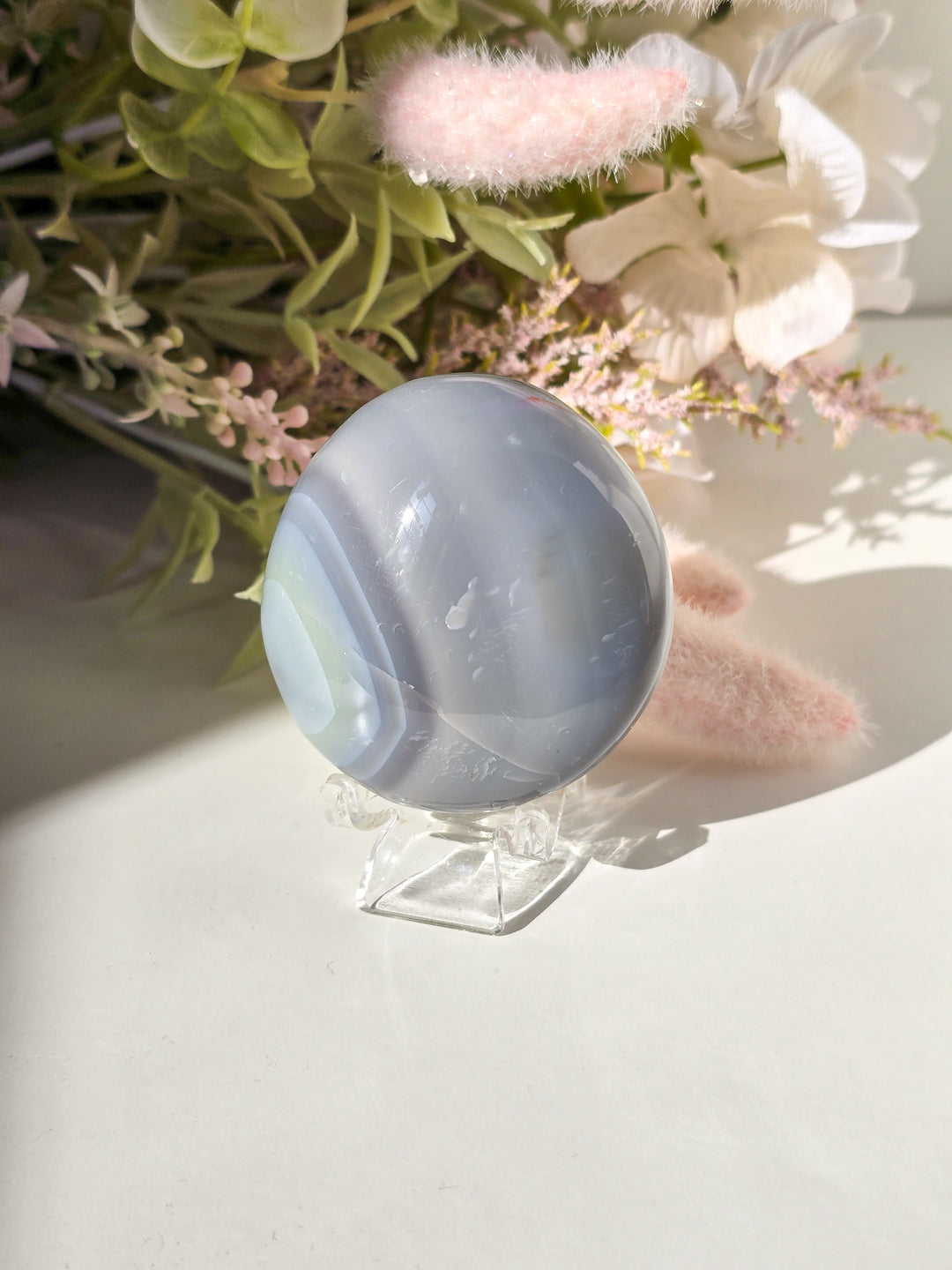 You Pick, Orca Agate Palm Stones