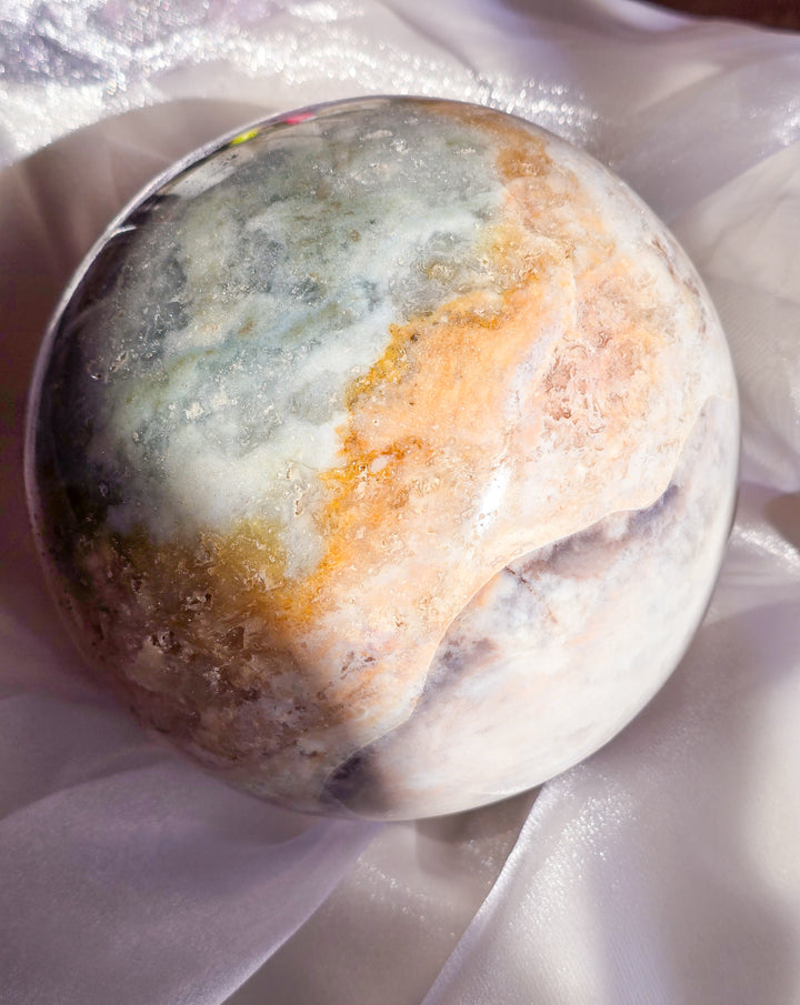 Spring Is Here Sea Jasper Statement Sphere