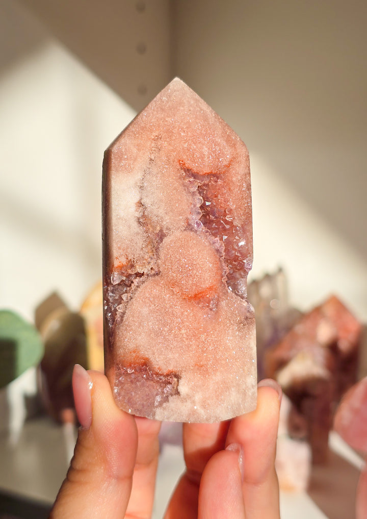 Pink Amethyst Towers