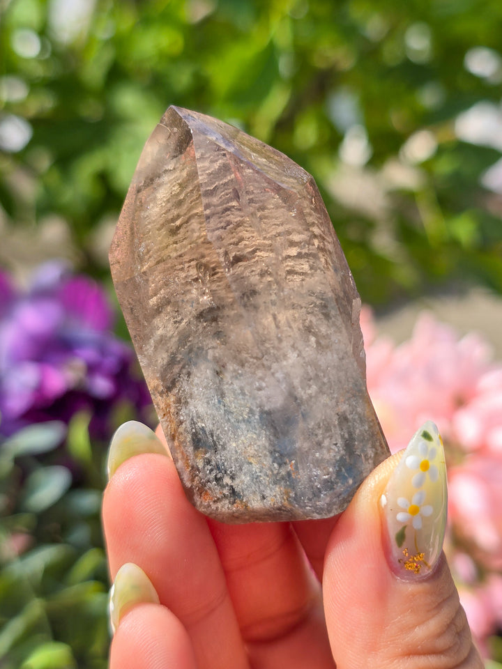 Smokey Blue Tera &amp; Thousand Layer Quartz E