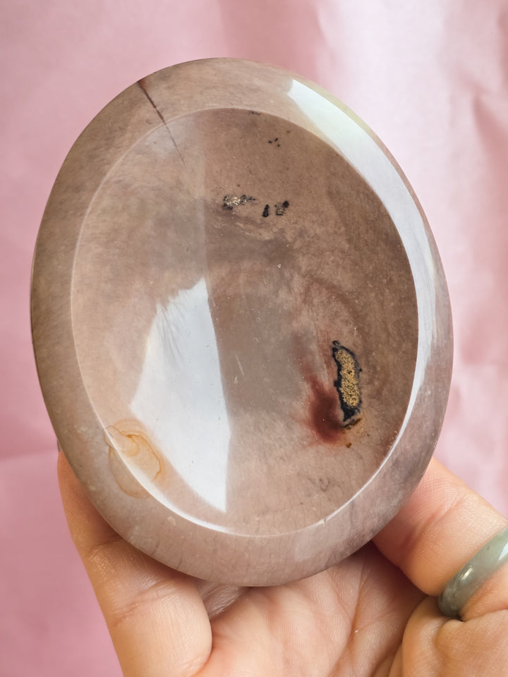 Dusty Rose Polychrome Jasper Bowl