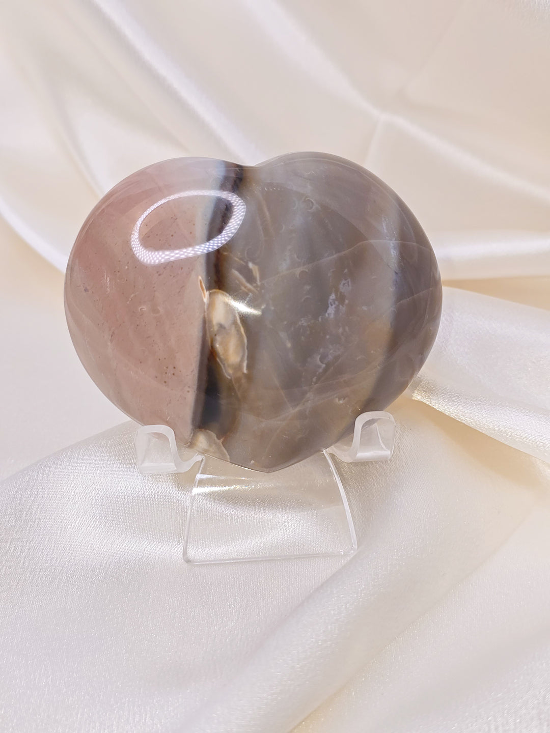 Rainbow Polychrome Puffy Hearts