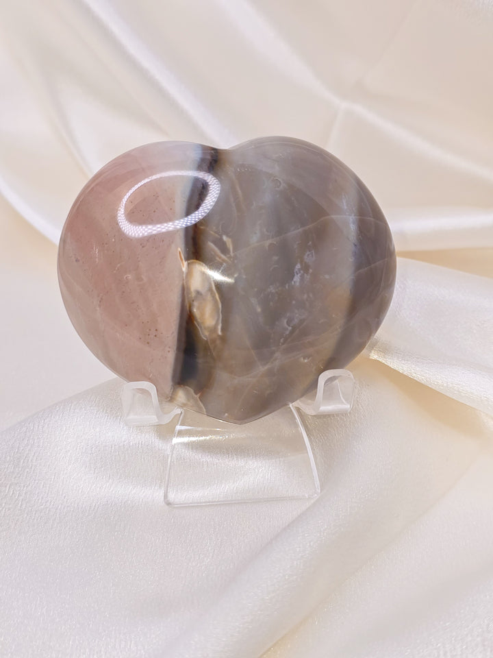 Rainbow Polychrome Puffy Hearts