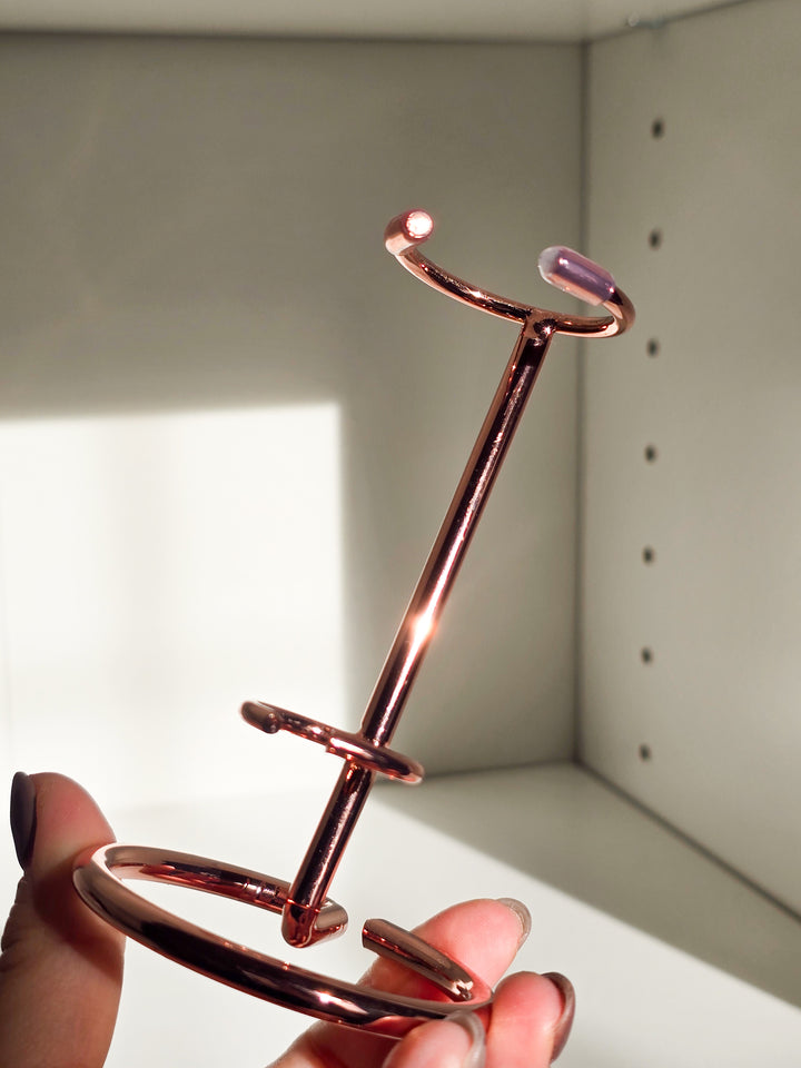 Rose Gold Wand Stand