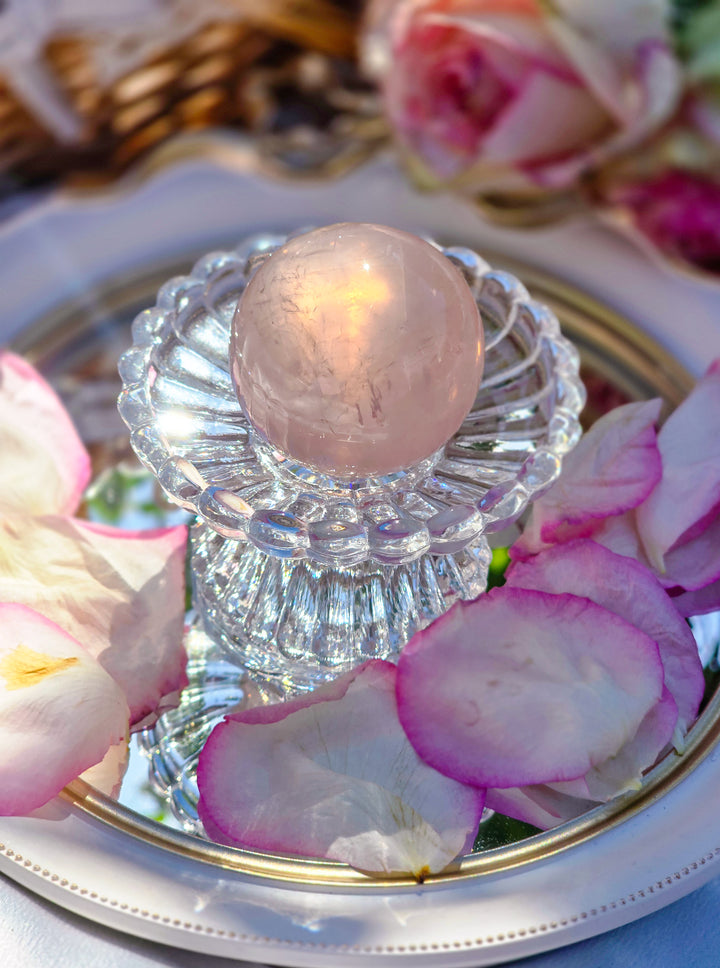 Rose Quartz Sphere C