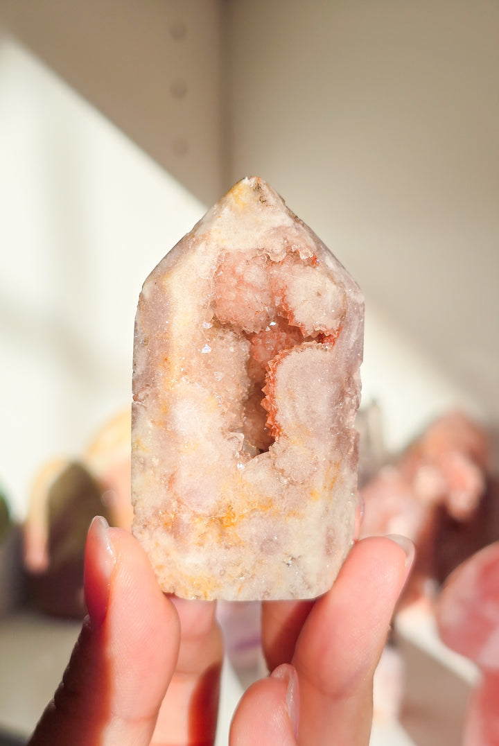 Pink Amethyst Towers