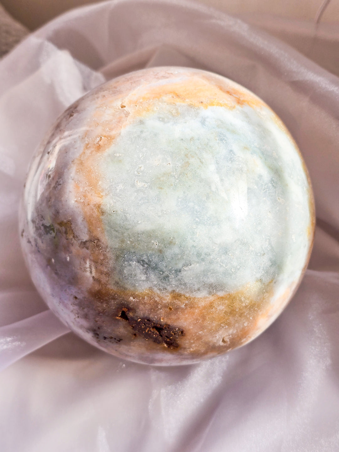 Spring Is Here Sea Jasper Statement Sphere