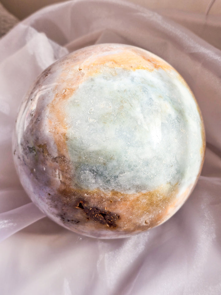 Spring Is Here Sea Jasper Statement Sphere