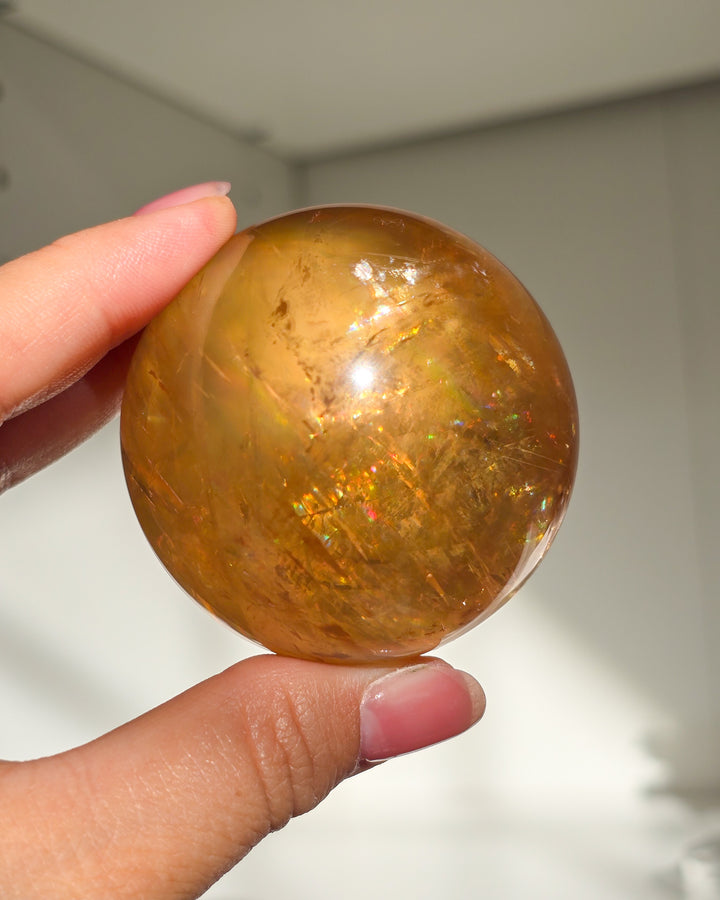 Golden Honey Optical Calcite