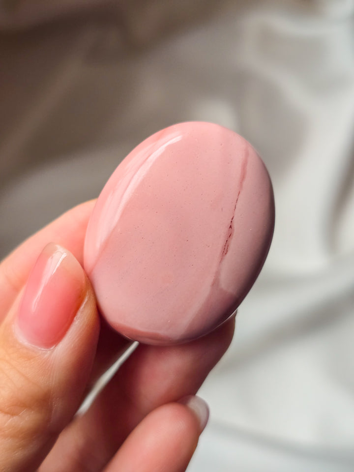 Australian Pink Opal Palmstone