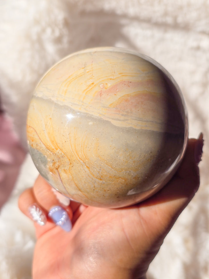 Creamy Strawberry Banana Polychrome Sphere