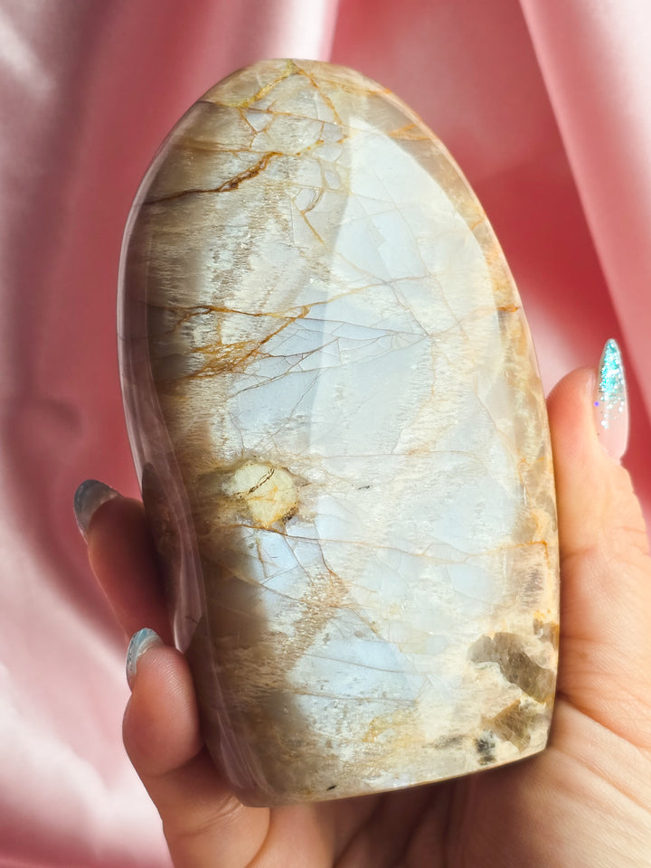 HQ Peach Moonstone Freeform A