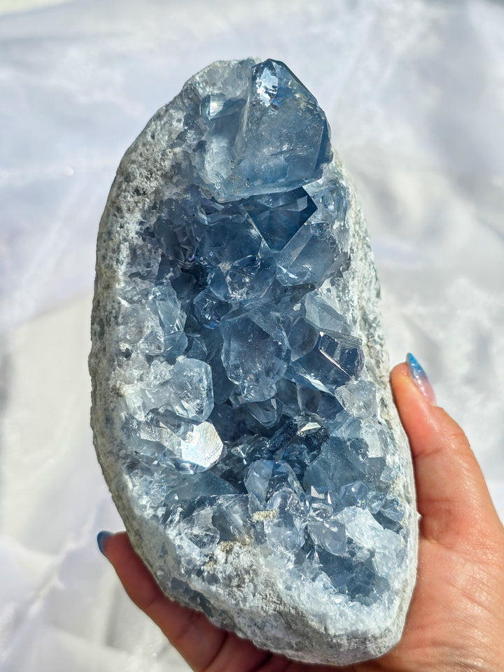 Natural Form Celestite B