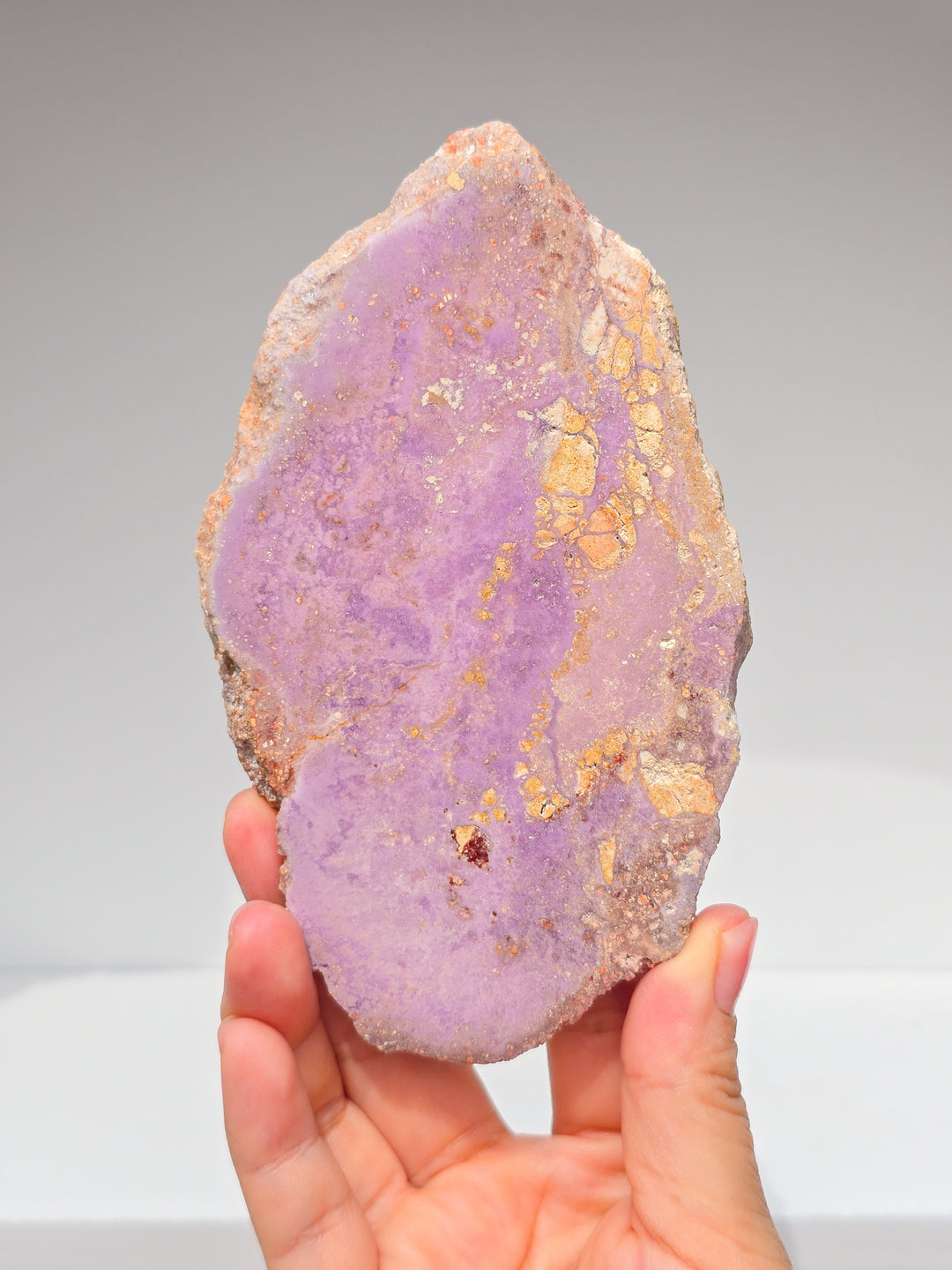Sparkly Peruvian Phosphosiderite Slab