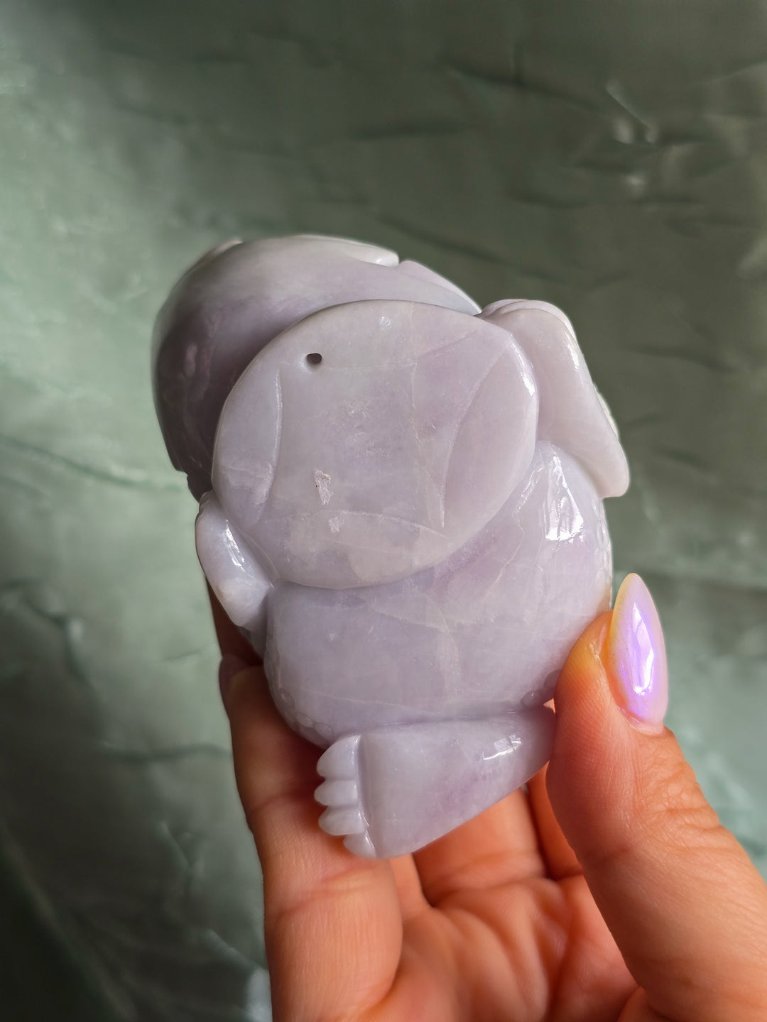 Lavender Jade Lucky Toad A