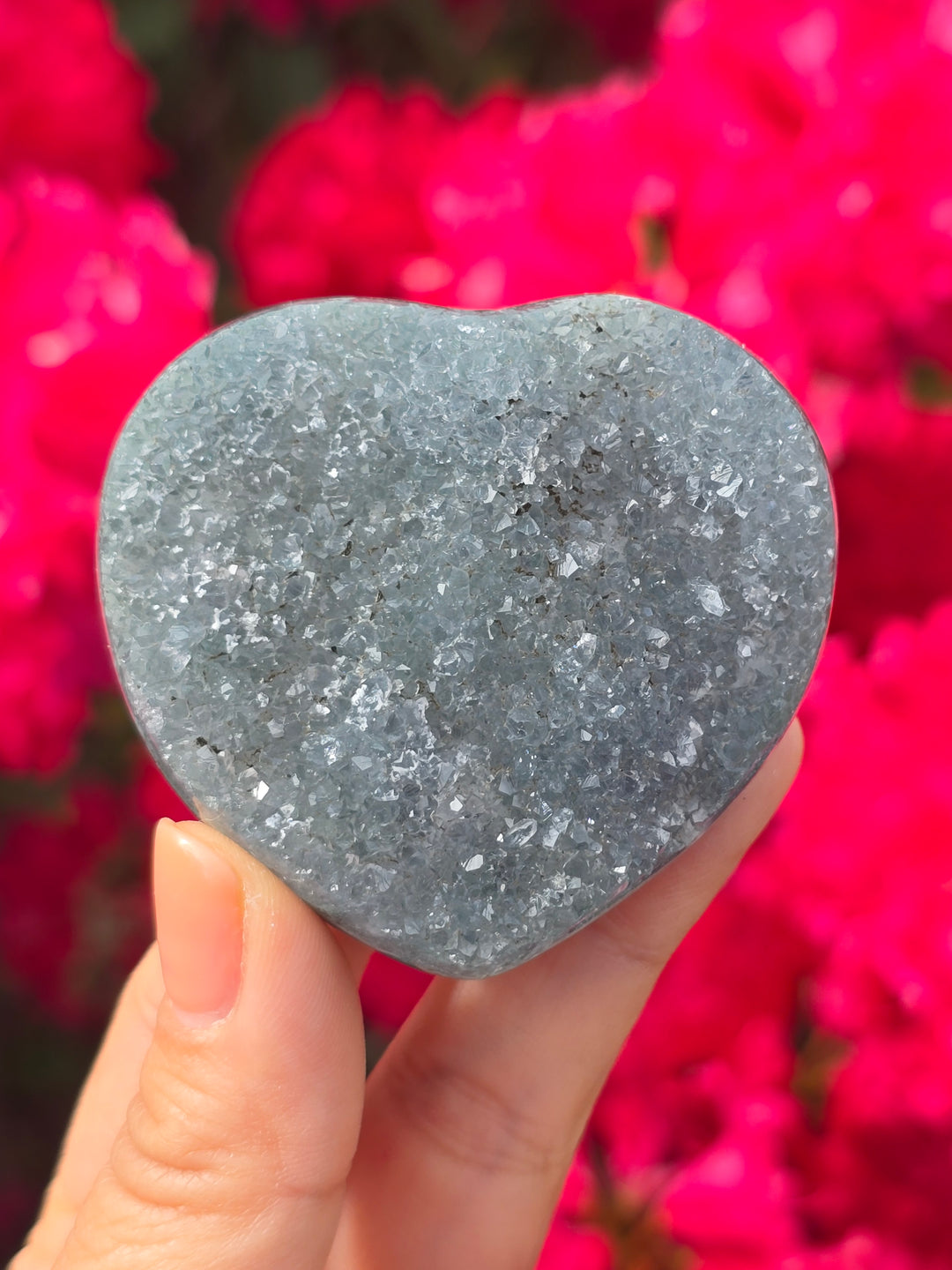 You Pick, Druzy Amethyst Heart