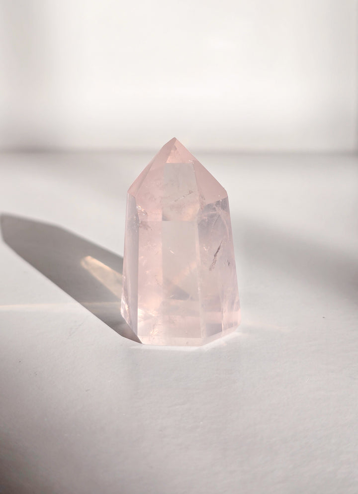 Bahia Rose Quartz Mini Towers