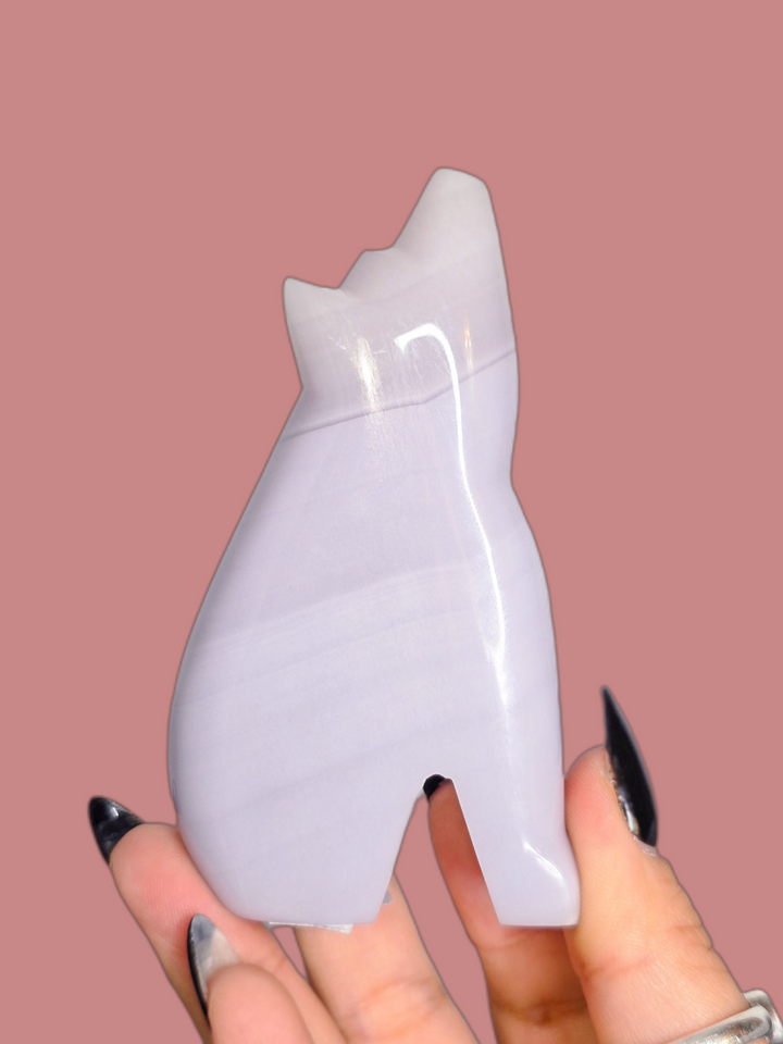 Lavender Fluorite Wolf A