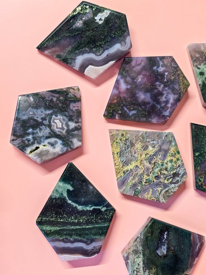 Moss Agate Diamond