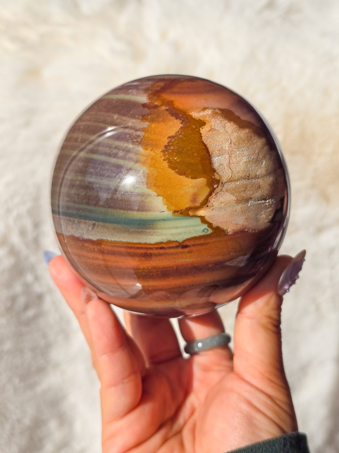 Mint Chocolate Polychrome Sphere