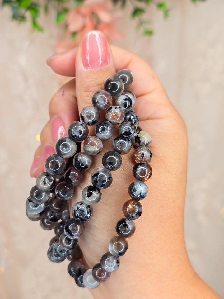 Nightshade Sunstone & Moonstone Bracelet